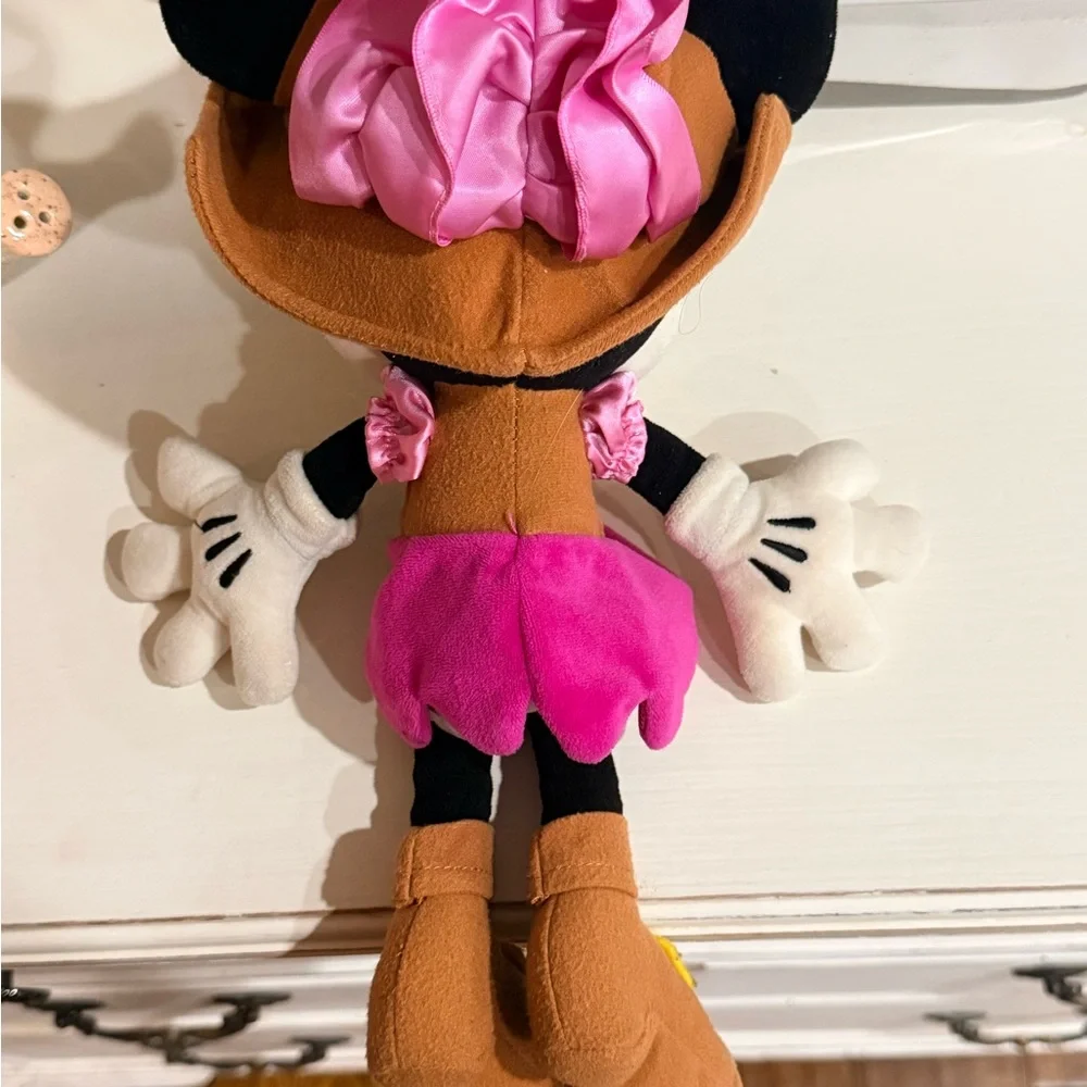 Disney Minnie Mouse Safari Plush - Pink and Brown - Picture 2 of 5